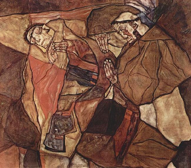 Egon Schiele Agony China oil painting art